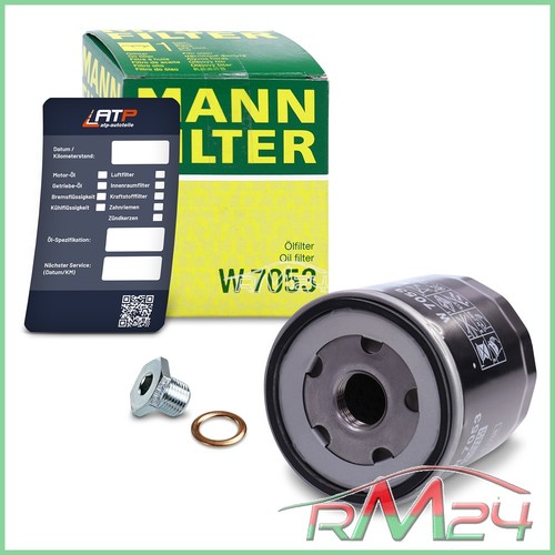 Mann filtro olio tappo - mann, +