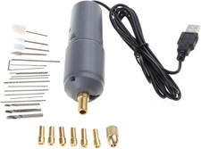 Trapano USB Grigio Con Punte