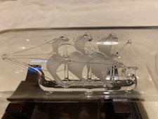 spanish galleon glass model