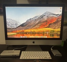 Apple iMac 27-i7 3,4 GHz-16 GB DDR3-SSD esterno Thunderbolt 256GB-HD Interno 1TB