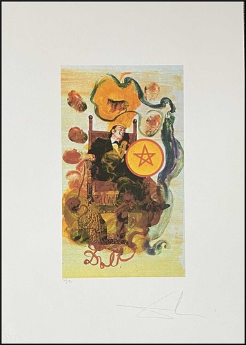 Salvador dali tarot 70 x - tarot,