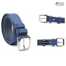 Cintura uomo donna cuoio artigianale italiana mm 35 regolabile made in italy