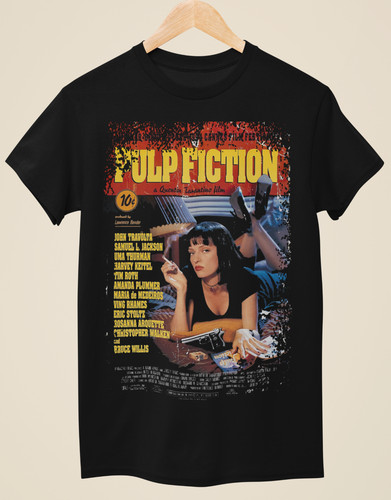 Pulp fiction maglietta - pulp,