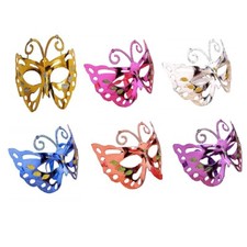 Bellissima Maschera Veneziana Farfalla Colorata Costume Costumino Carnevale