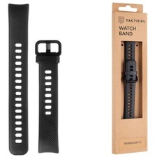 TACTICAL CINTURINO 438 WATCH ORIGINALE SILICONE PER HONOR BAND 4, BAND 5 BLACK