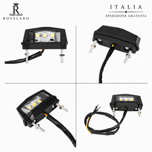 Luce targa moto led - moto,