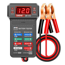Tester per Batteria Auto,12V,Tester Digitale per Batteria Auto,Analizzatore Di C