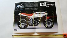 Yamaha FZ 250 Phazer 1985 depliant POSTER originale JAPANESE TEXT brochure 