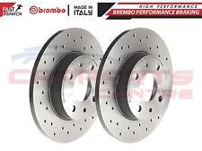 PER ABARTH 500 500C 1.4 2008- SET DISCHI FRENO POSTERIORI BREMBO 51885456 240mm