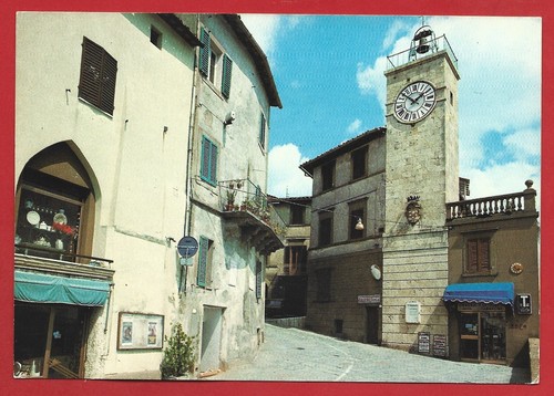 Postcard italy chianciano - nv,