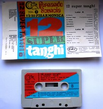 MC MUSICASSETTA FERNANDO SCUNCIA E LA SUA FISARMONICA - 12 SUPER TANGHI VOL. 3