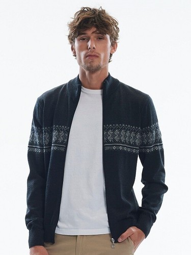 Maglione norvegese uomo zip - norvegese,