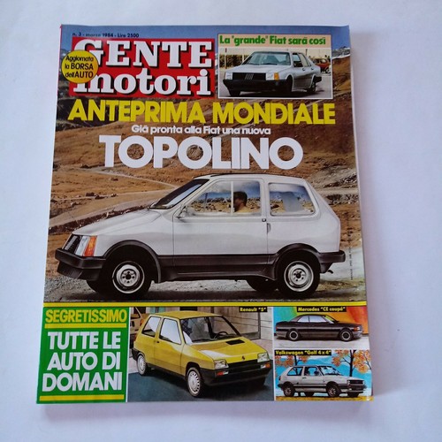 Gente motori 1984 - motori, n.3/1984
