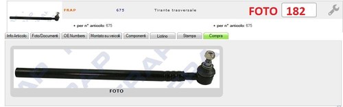 675 testina snodo - 675, braccio