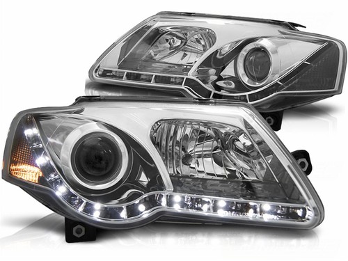 Kit fari led cromati - cromati, per