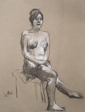 Wulfried Hengstenberg nudo di