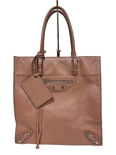 Balenciaga papier bag leather - balenciaga,