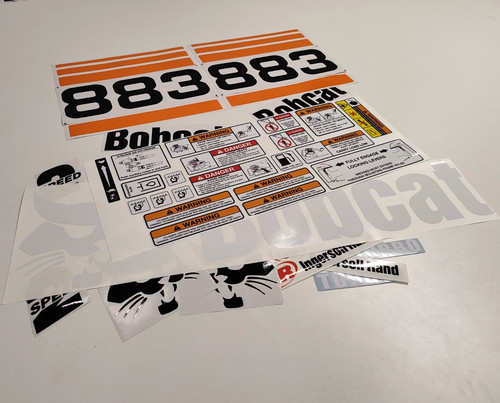 Kit adesivi grafica ricambio