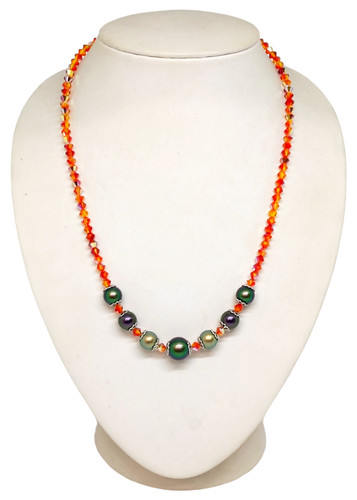 Collana donna cristalli
