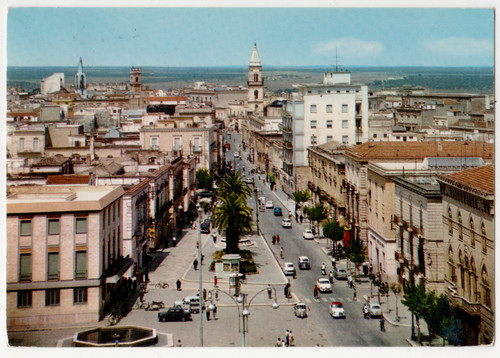 Cartolina foggia cerignola - ,
