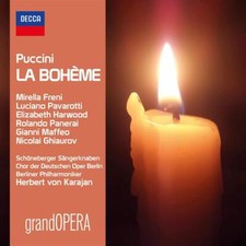 Puccini: La Boheme (2 CD Audio) - Freni / Pavarotti / Karajan (Audio Cd)