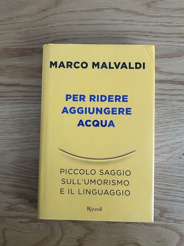 Per ridere aggiungere - ridere, acqua