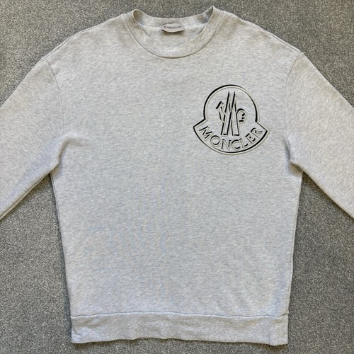 Felpa moncler grigia taglia - felpa,