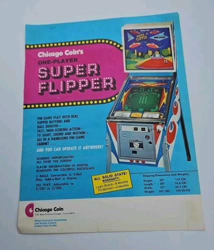 Super flipper chicago coin - flipper,