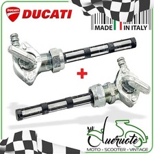RUBINETTO BENZINA COPPIA DESTRO SINISTRO SERBATOIO DUCATI FANTIC GILERA LAVERDA