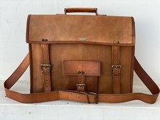 Borsa a tracolla multiuso da uomo in pelle vintage per laptop borse messenger...