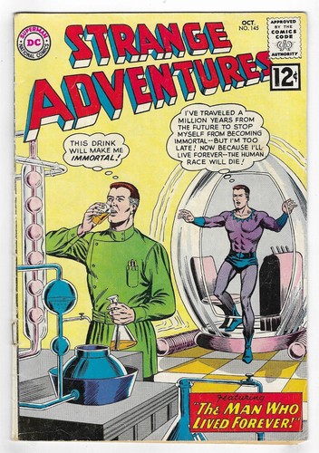 Strange adventures 145 silver - adventures,