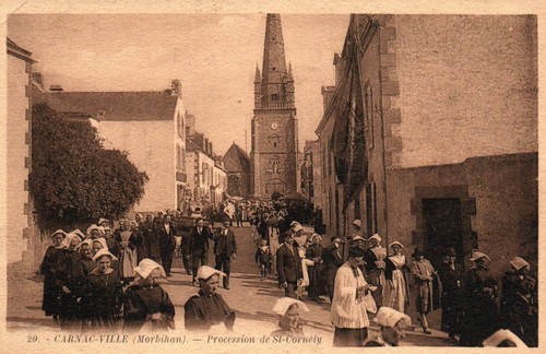 Cpa carnac ville - -, carnac-ville