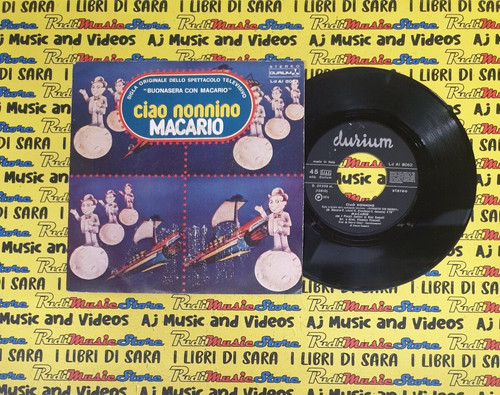 Macario ciao nonnino - lp*45,