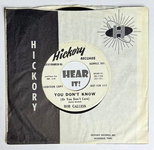 Hot country bopper - country, 45
