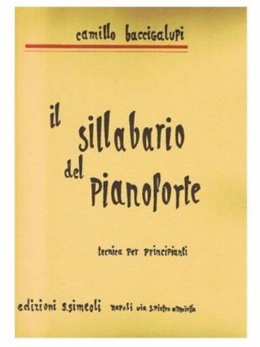Baccigalupi sillabario del - baccigalupi,