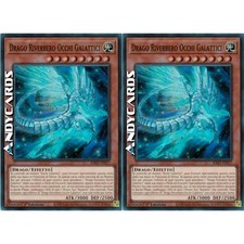 2x DRAGO RIVERBERO OCCHI GALATTICI • Super R • RA01 IT017 • 1Ed • Yugioh!