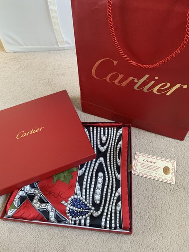 Sciarpa seta cartier vintage - sciarpa,