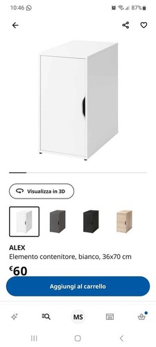 Mobile ikea alex porta - alex,