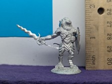 Iron Wind Metals 67-011 Male Litorian Totem Warrior (Snake) Miniature Fantasy