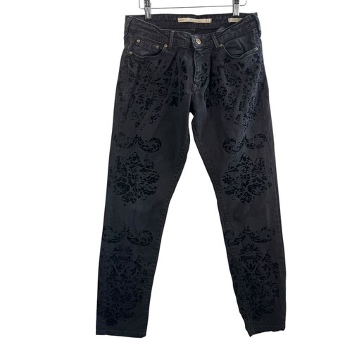 Jeans donna nero whimsygoth - jeans,