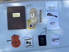 Gibson Custom Shop Warranty Tag Set, documenti Stinger e manuale chitarra Gibson