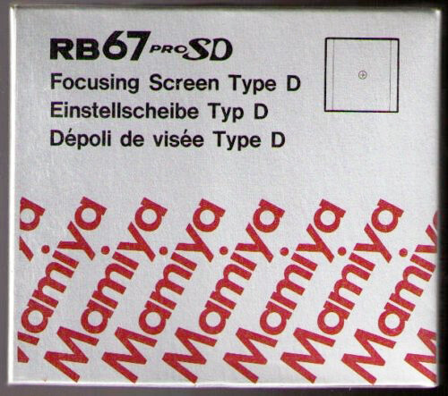 Mamiya rb67 disco opaco tipo - tipo, d