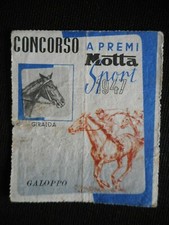 ***FIGURINA CONCORSO MOTTA 1947*** GIRALDA (GALOPPO) !!!  