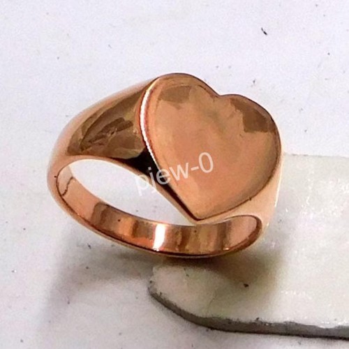 Anello con sigillo rame - sigillo,