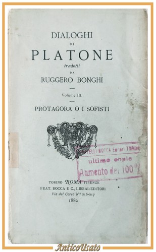 Protagora sofisti di - protagora, i