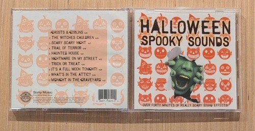 Halloween spooky sounds - sounds, cd
