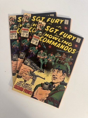 Marvel comic sgt fury - marvel, his