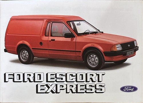 Ford escort express depliant - ford,