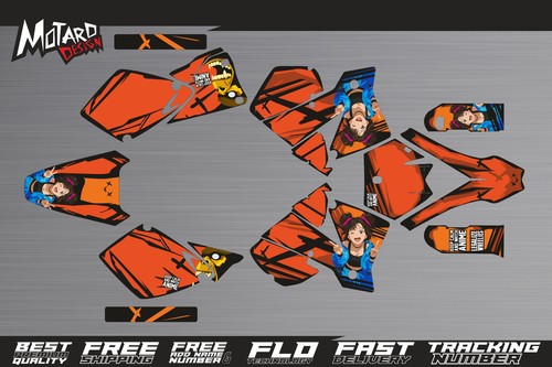 Kit grafica motard - motard, per