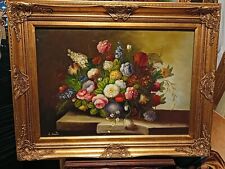 DIPINTO OLIO SU TELA"VASO DI